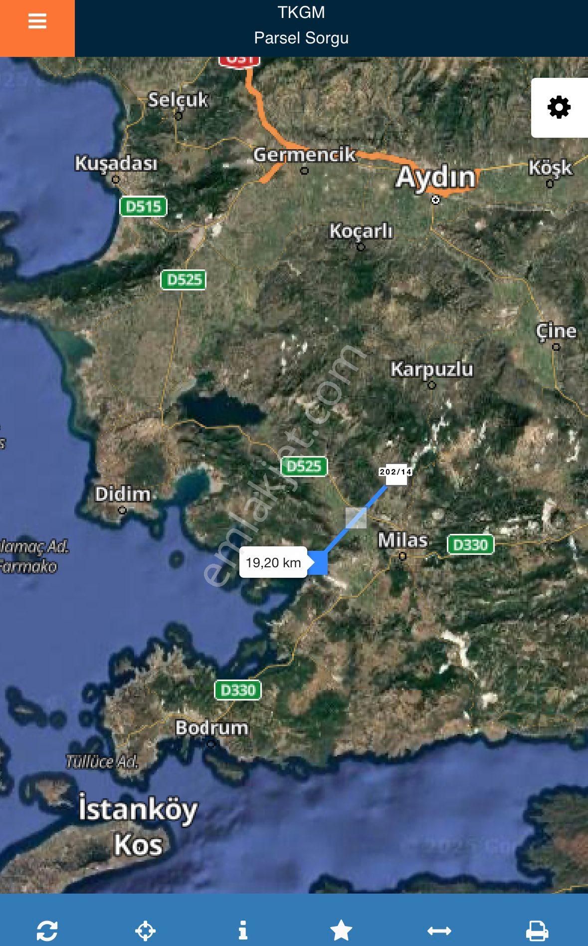 Balcity - Muğla Milas’da Asfalt Yola Cephe 23 Dönüm Arazi Yatırım Fırsatı - Görsel 15