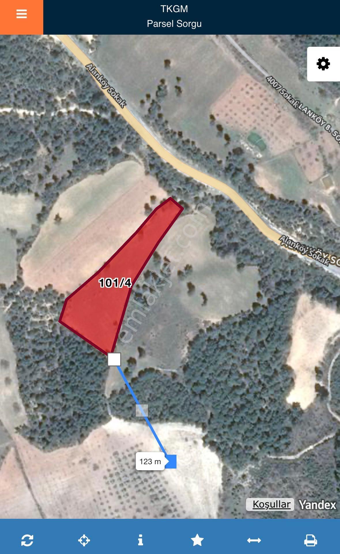 Balcity - Bigadiç’te 6.764 M2 Asfalt Yola Cephe Bakımlı Cevizlik Bahçesi - Görsel 6