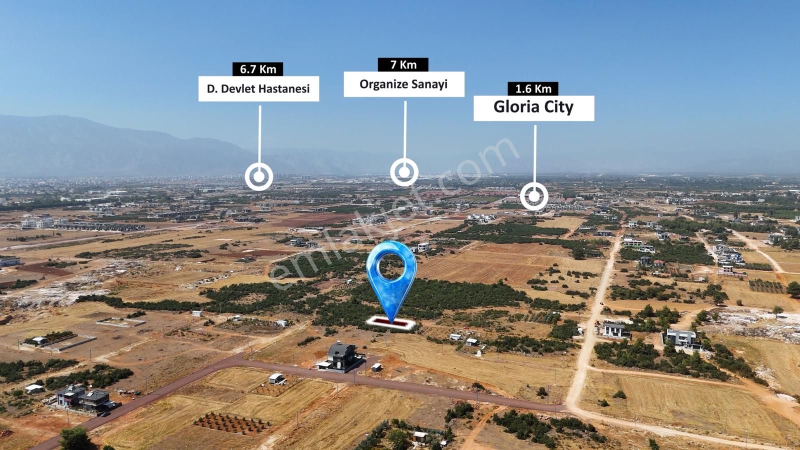 Döşemealtı Altınkale'de Satılık 543 M2 Arsa - Görsel 13