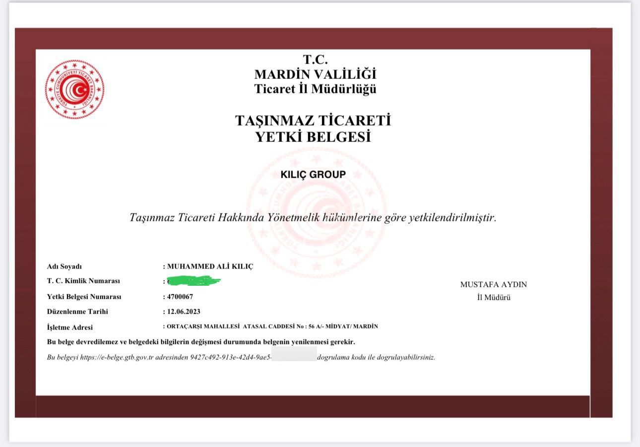 Kılıç Group Tan Satılık Gölcük Mah 4+1 Ara Kat Midyat Ana Yolu Üzerinde - Görsel 18