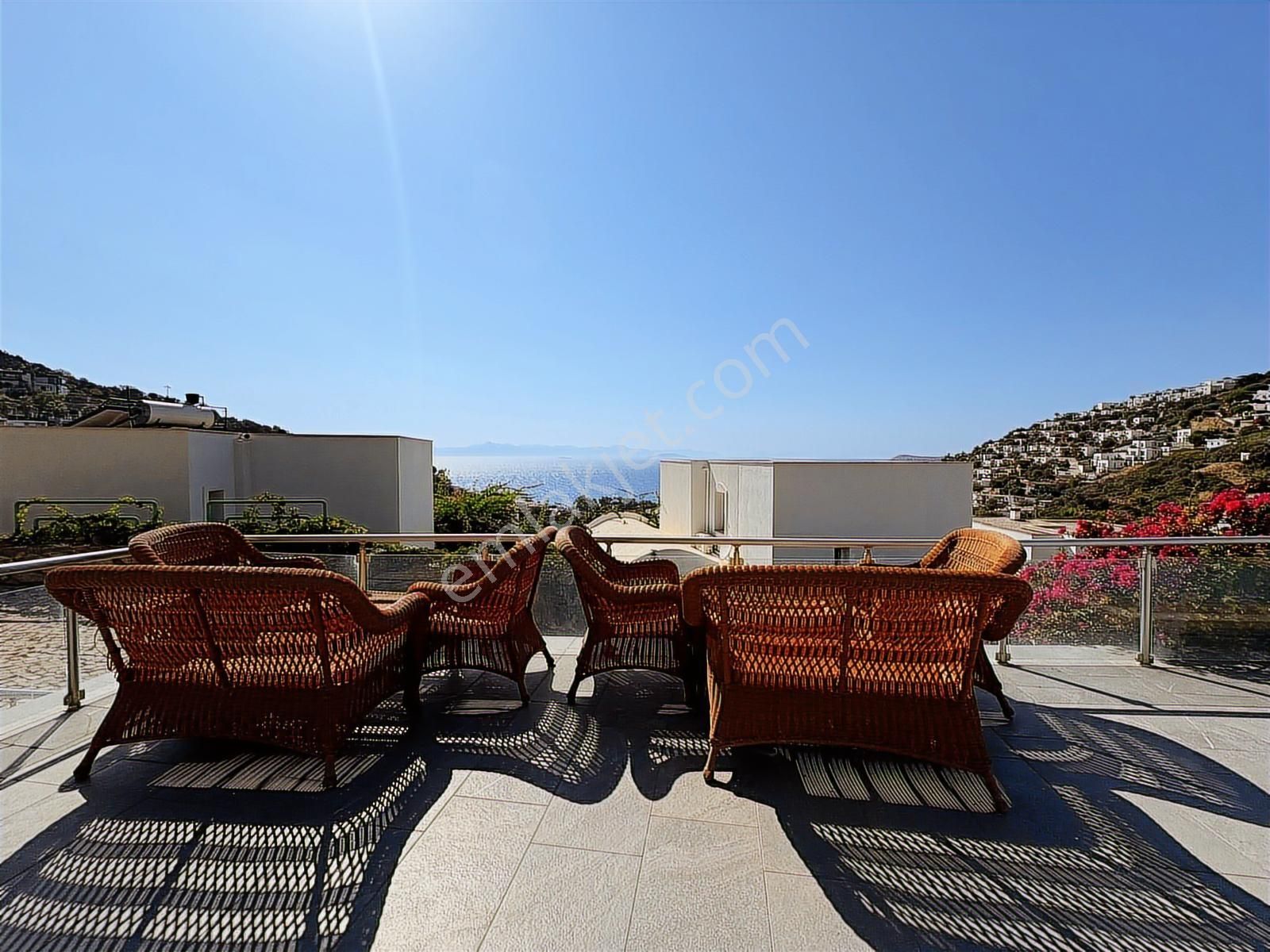 Gümüşlük'te Deniz Manzaralı Ve Bakımlı Villa - Görsel 34