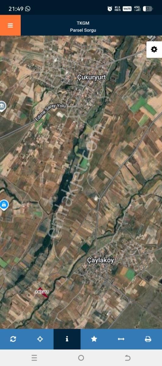 Tekırdag Saray Çayla Köyünde Satılık 777 M2 Hısse - Görsel 5