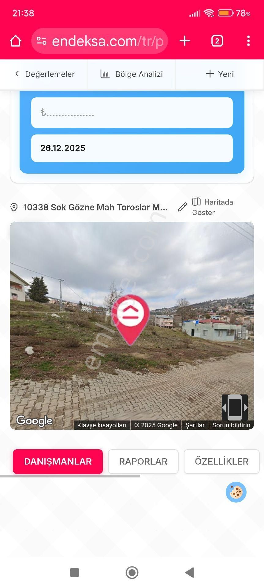 Gözne De Sahibinden Arsa - Görsel 5