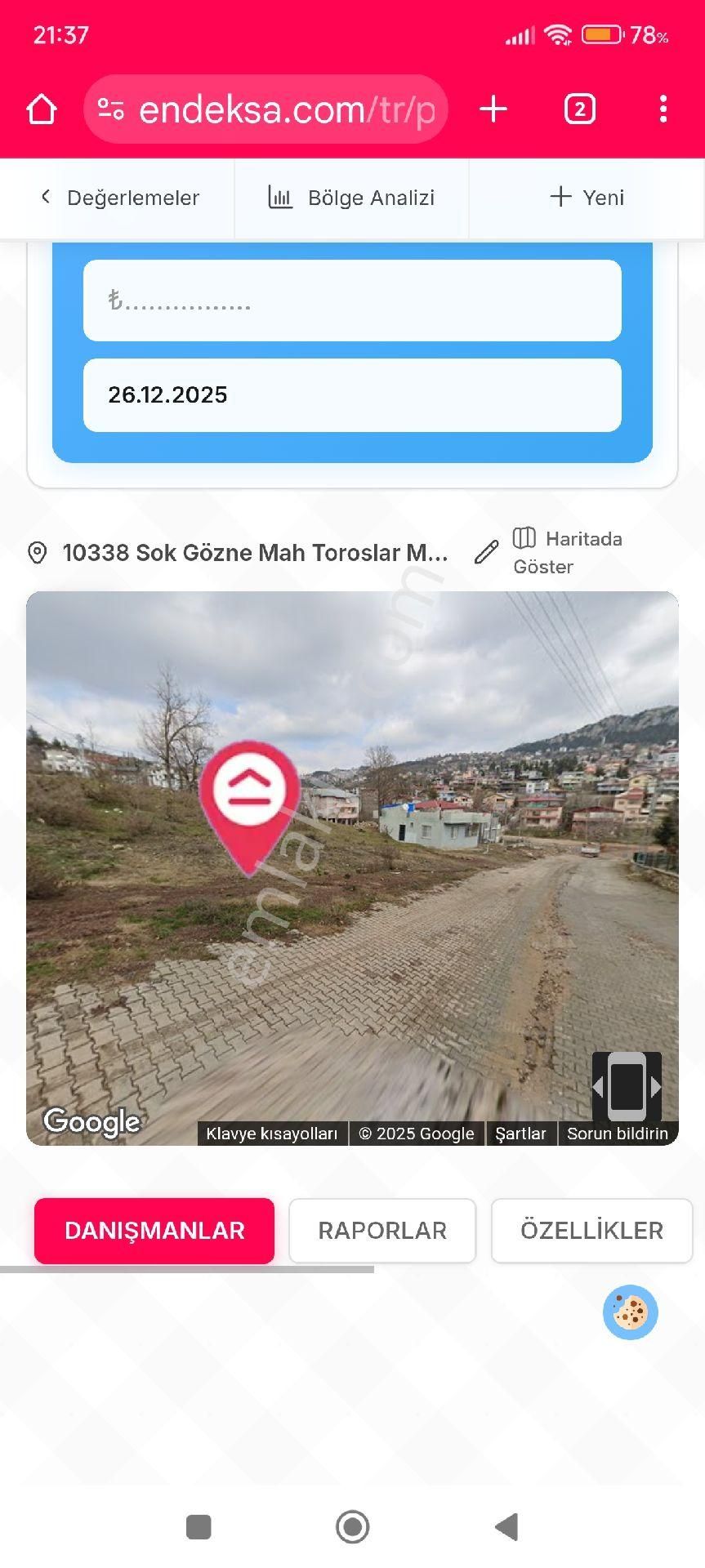 Gözne De Sahibinden Arsa - Görsel 6