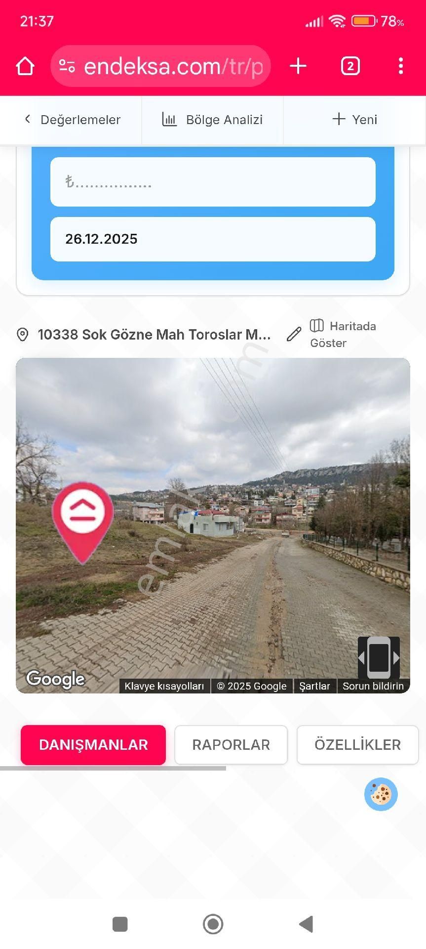 Gözne De Sahibinden Arsa - Görsel 7