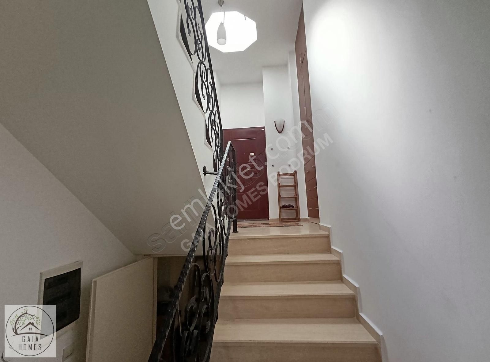 Gündoğan Eşyalı Kiralık Deniz Manzaralı 3+1 Müstakil Villa - Görsel 16