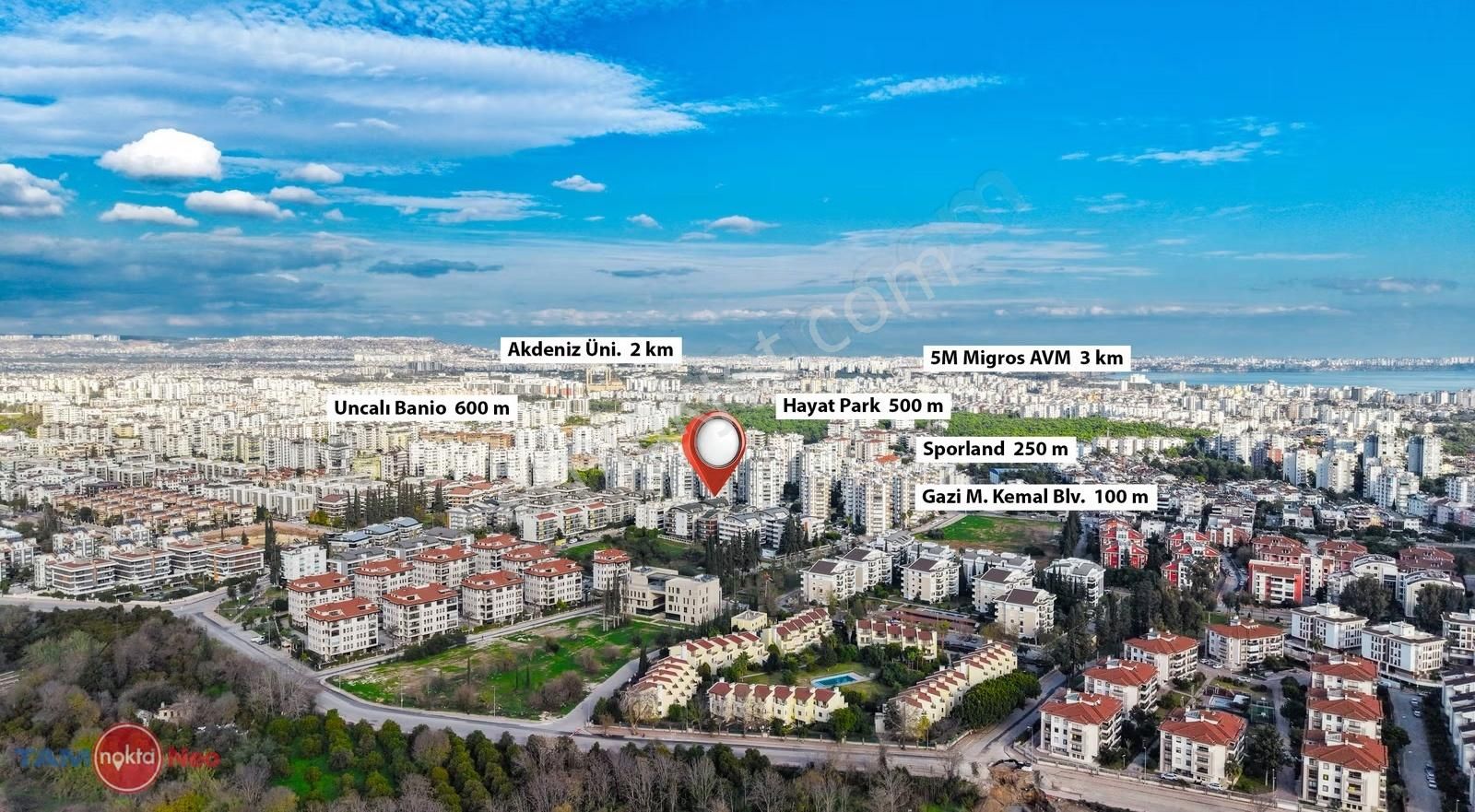 Konyaaltı Atılgan Konakları Satılık Lüks 3+1 Daire - Görsel 17