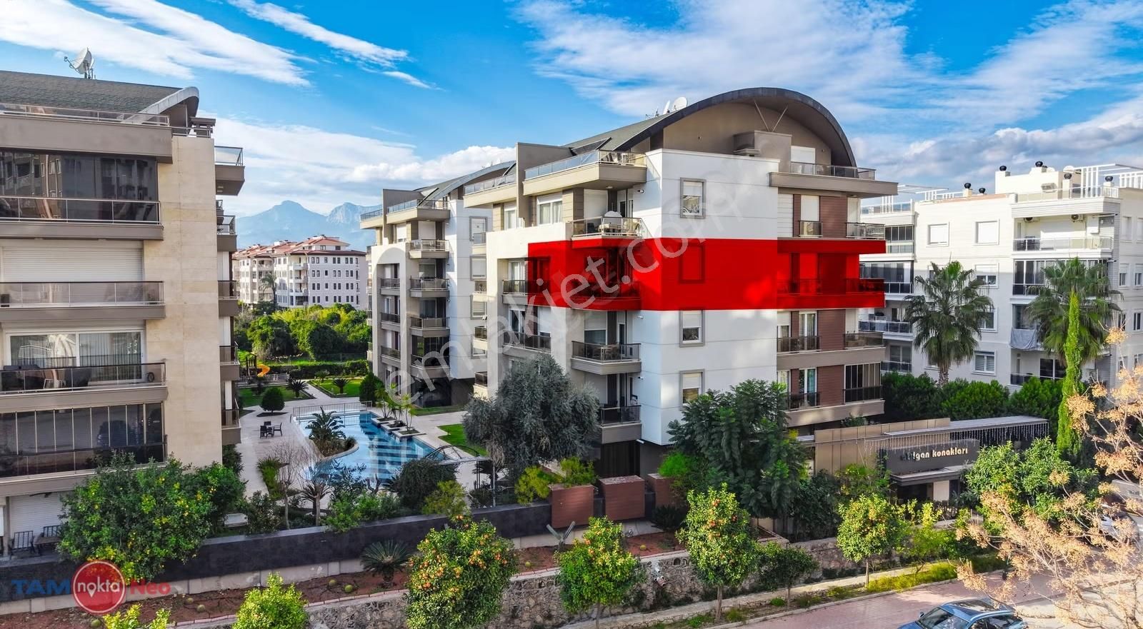 Konyaaltı Atılgan Konakları Satılık Lüks 3+1 Daire - Görsel 32