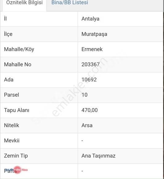 Ermenek Mahallesinde Satılık Konut / Villa Arsası - Görsel 2