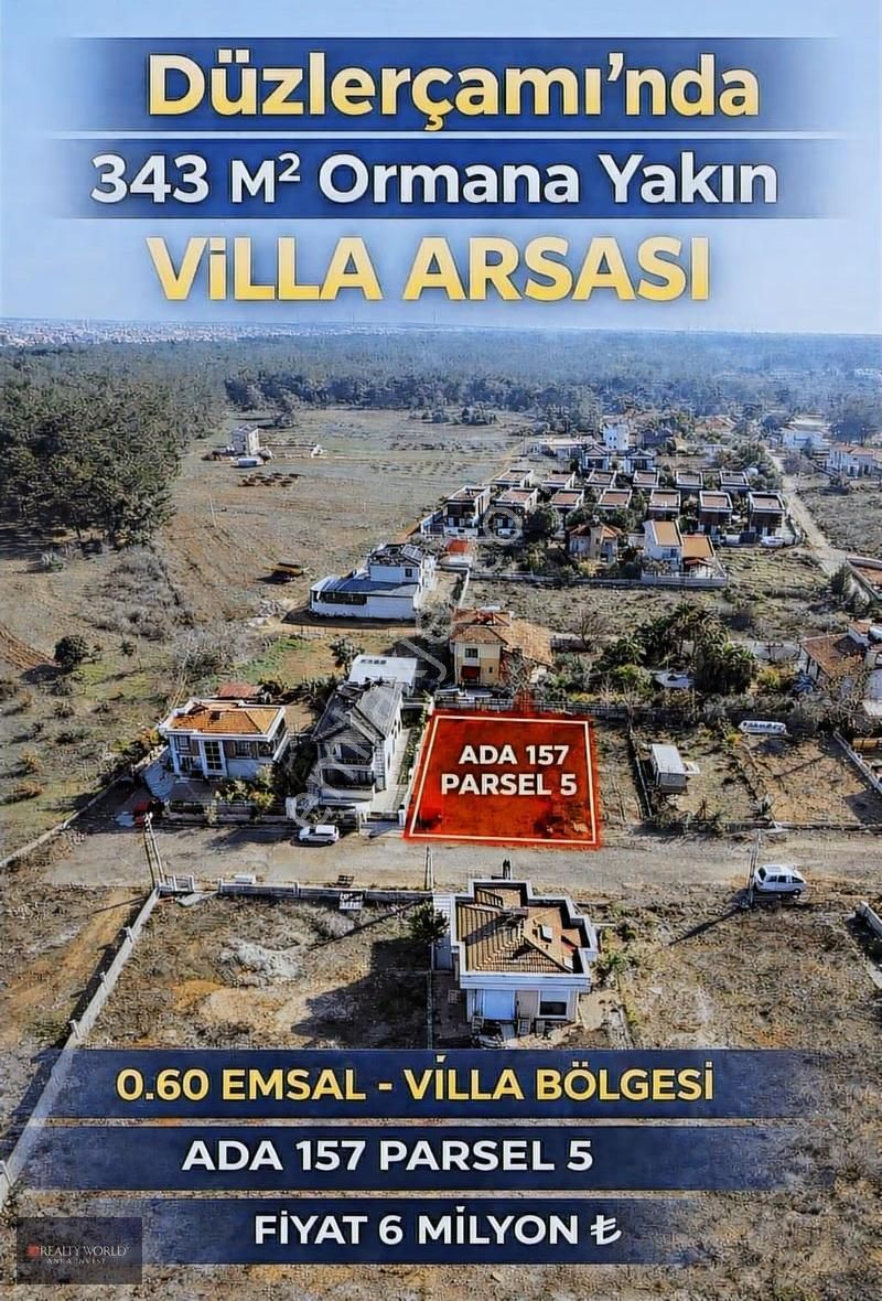 Düzlerçamında 343 M² Orman Yakın Harika Villa Arsası