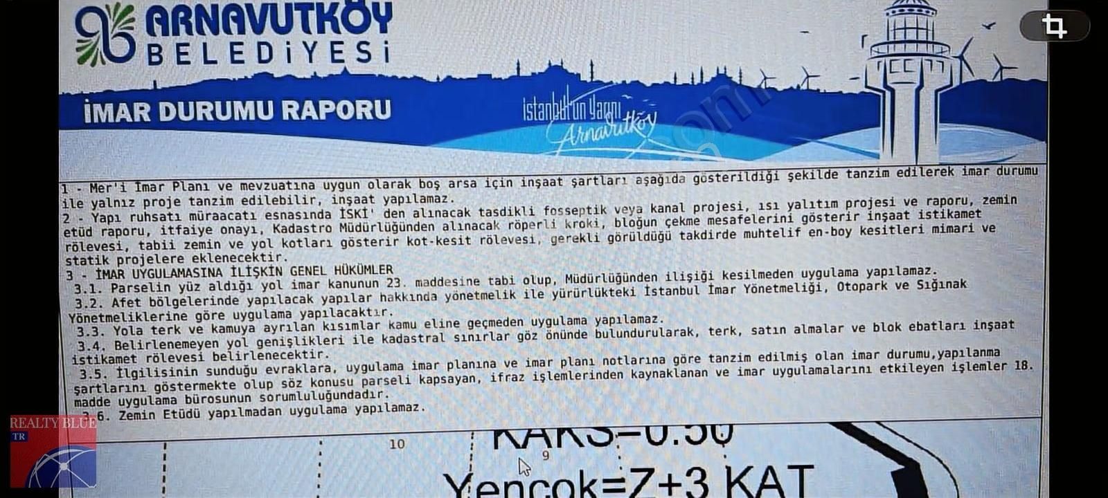 Hadımköy'de Satılık 278 M2 İmarlı Arsa - Görsel 9