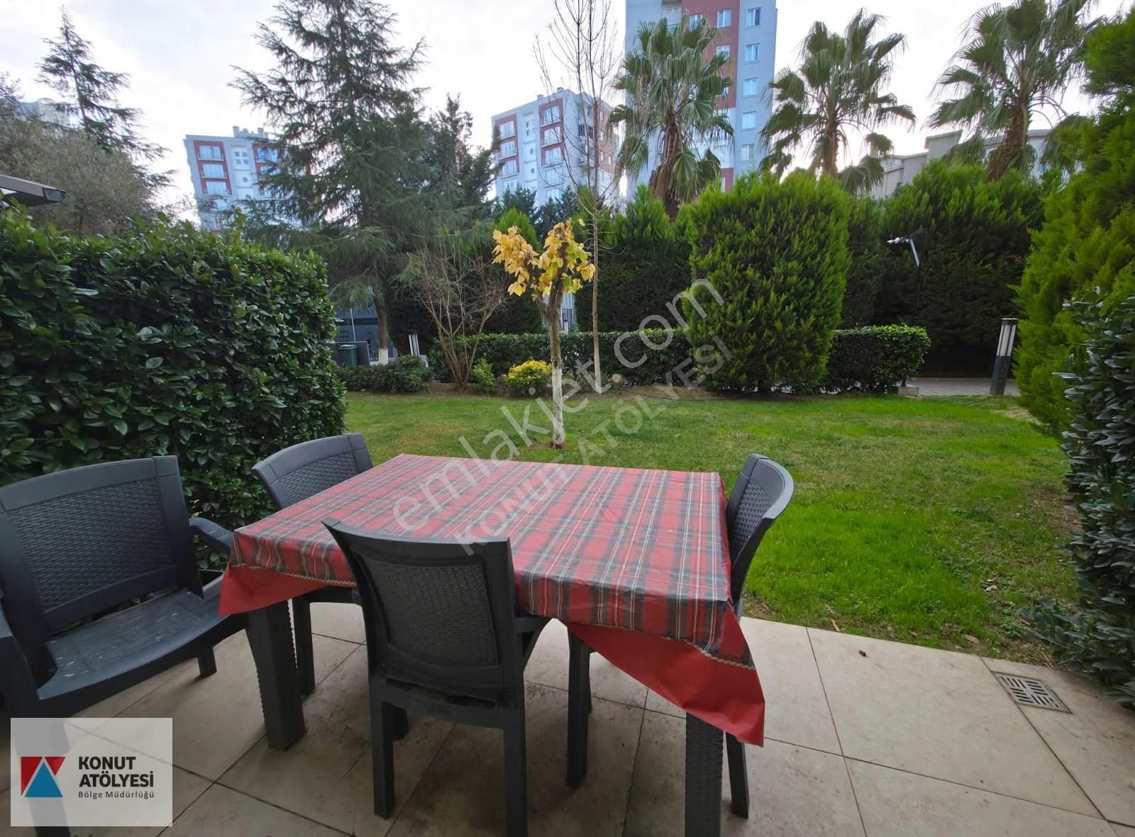 Kentplus Havuz Cephe Eşyalı Bahçe Katı Emsalsiz 1+1 Kiracılı - Görsel 20