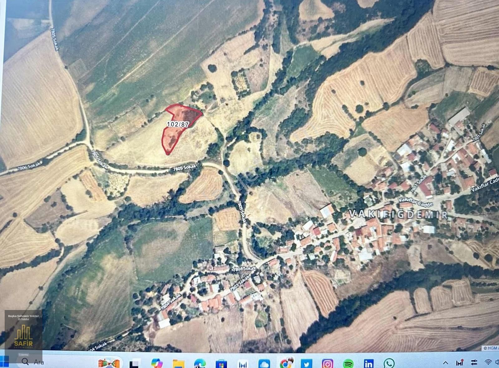 Malkara'da Köy Yerleşimi İçende Satılık 2820 M2 Tarla - Görsel 5