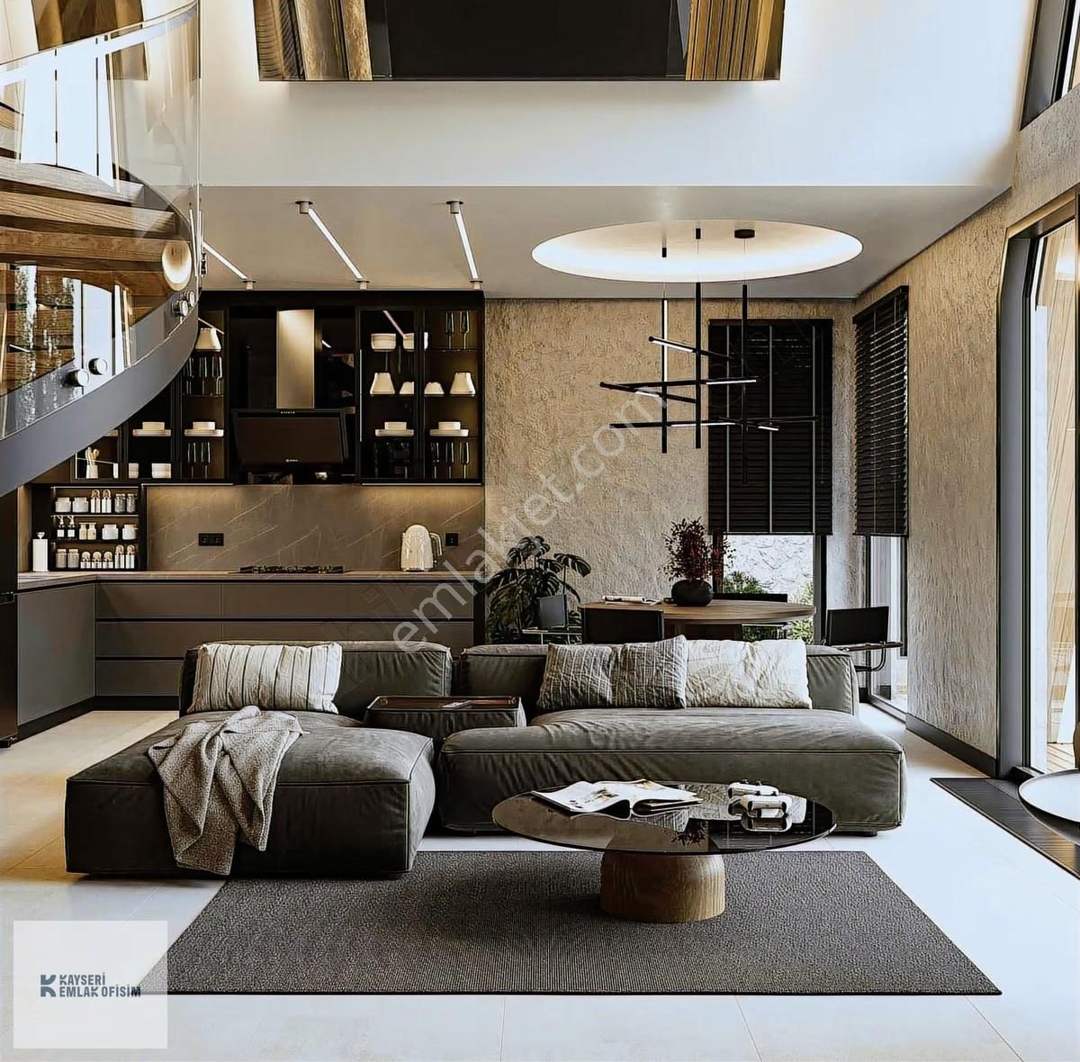 Emlak Ofisimden Hacılarda Çelik Konstrüksiyon 3+1 1. Sınıf Villa - Görsel 9