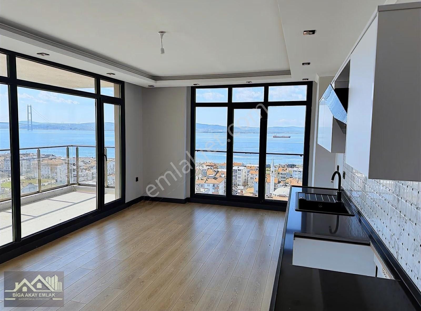 Çanakkale Lapseki Köprü Ve Deniz Manzaralı Satılık Dubleks Daire - Görsel 19