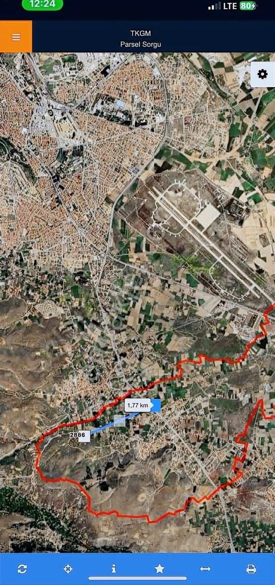 Kulaç Emlaktan Salarda Satılık Hobi Bahçesi Yola Cepheli 2816m2 - Görsel 13