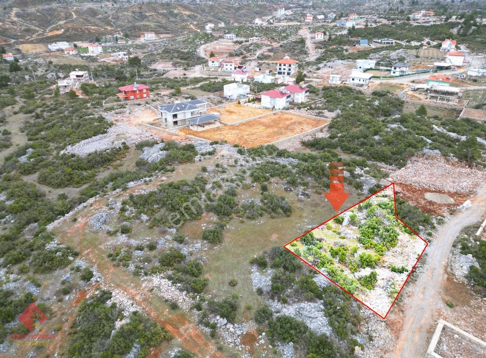 Alanya Güzelbağ Fatih Mahallesinde 567 M2 Satılık Arsa - Görsel 2