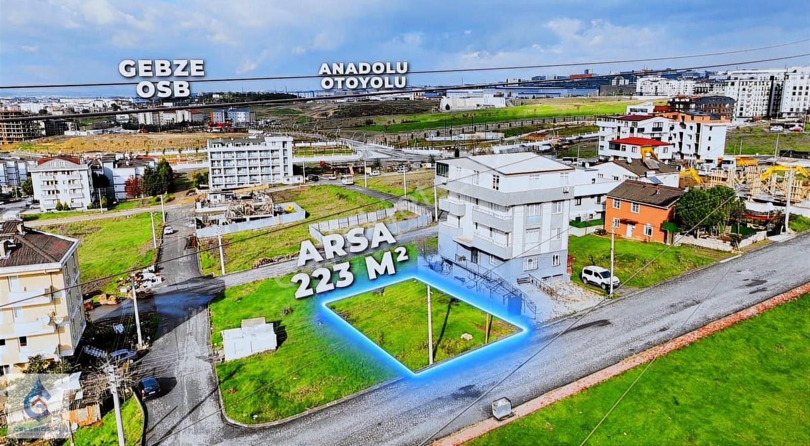 Çelebioğlu'ndan Çayırova Akse Mah. Satılık 223 M2 Arsa