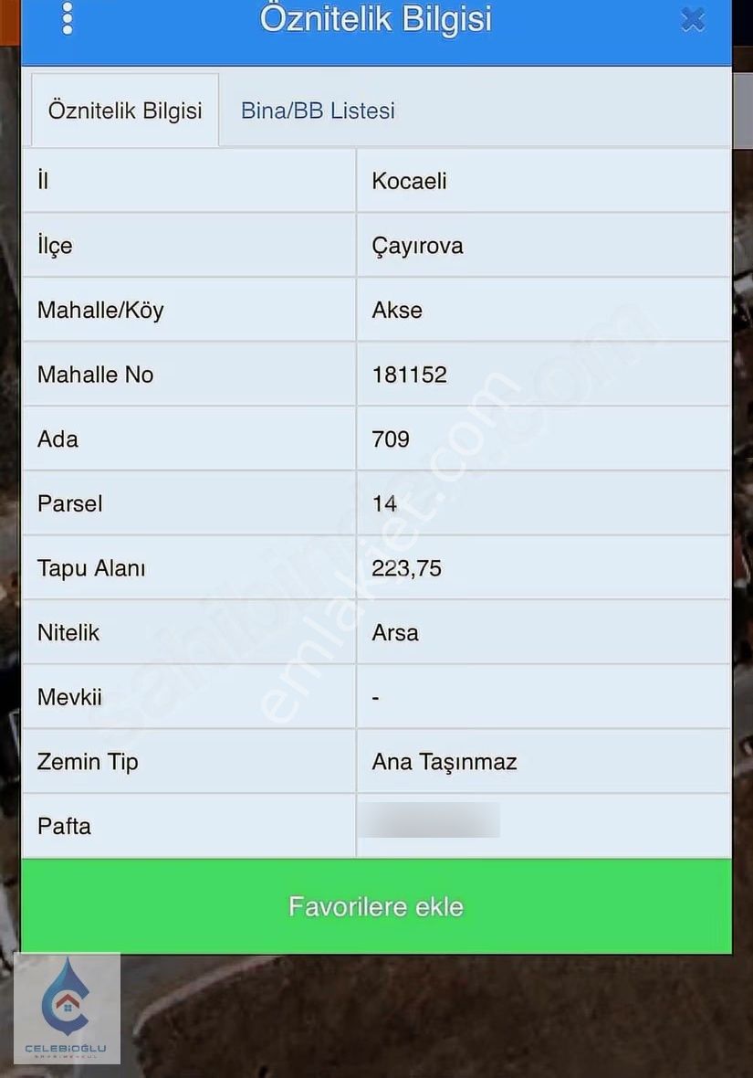 Çelebioğlu'ndan Çayırova Akse Mah. Satılık 223 M2 Arsa - Görsel 2