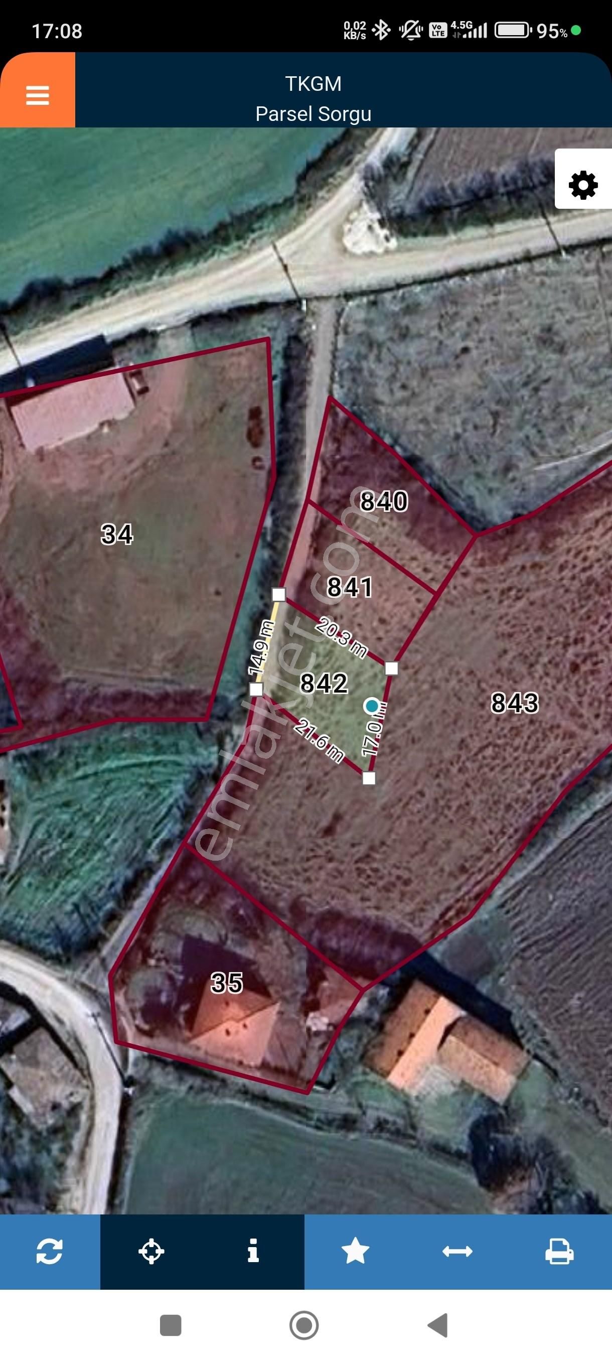 300 M² 2 Kat İmarlı Arsa Çanakkale Çan Hurma Köyü’nde Doğayla İç İçe – Yatırımlık & Konutluk Fırsat - Görsel 12