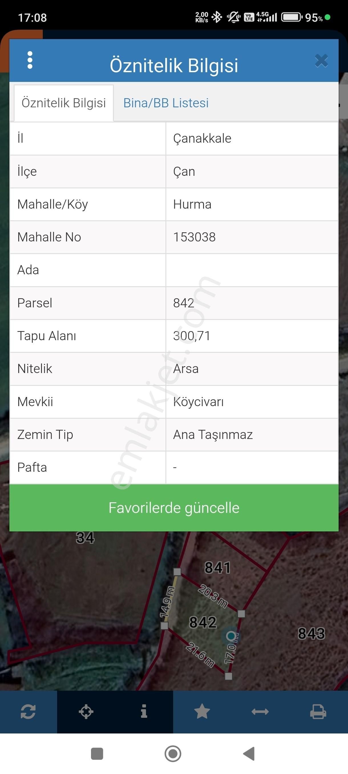 300 M² 2 Kat İmarlı Arsa Çanakkale Çan Hurma Köyü’nde Doğayla İç İçe – Yatırımlık & Konutluk Fırsat - Görsel 8