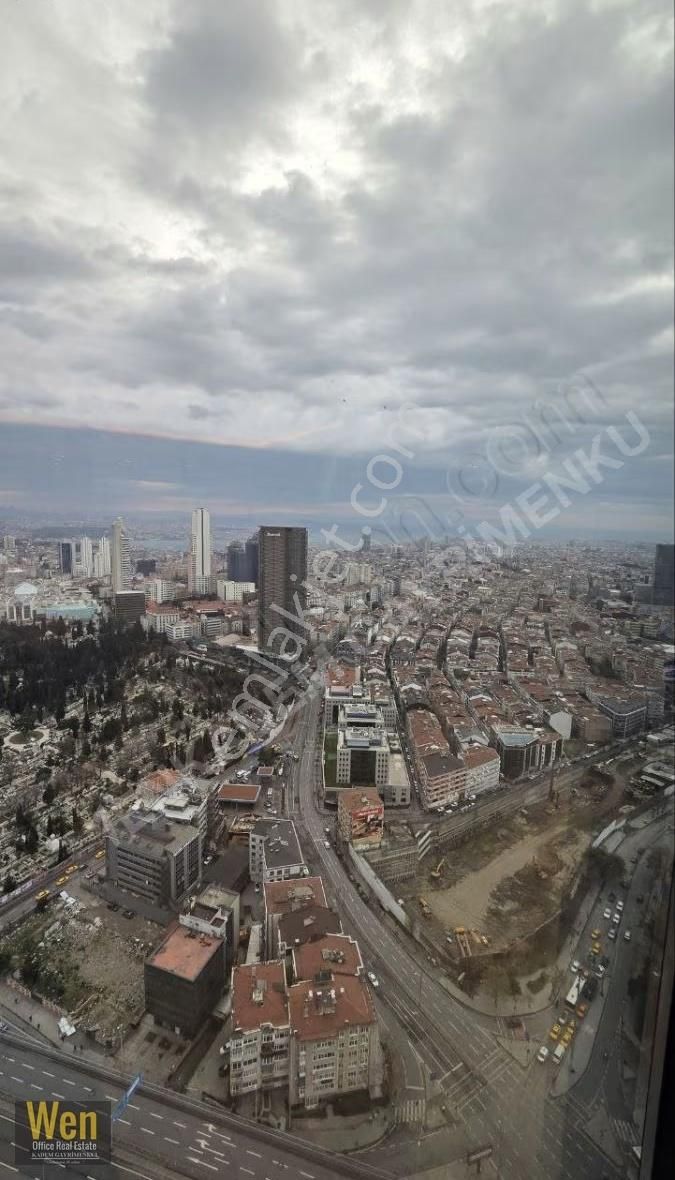 Nurol Tower Yüksek Kat Perstijlı Ofis Şişli اجاره آفیس دفتر کار - Görsel 10