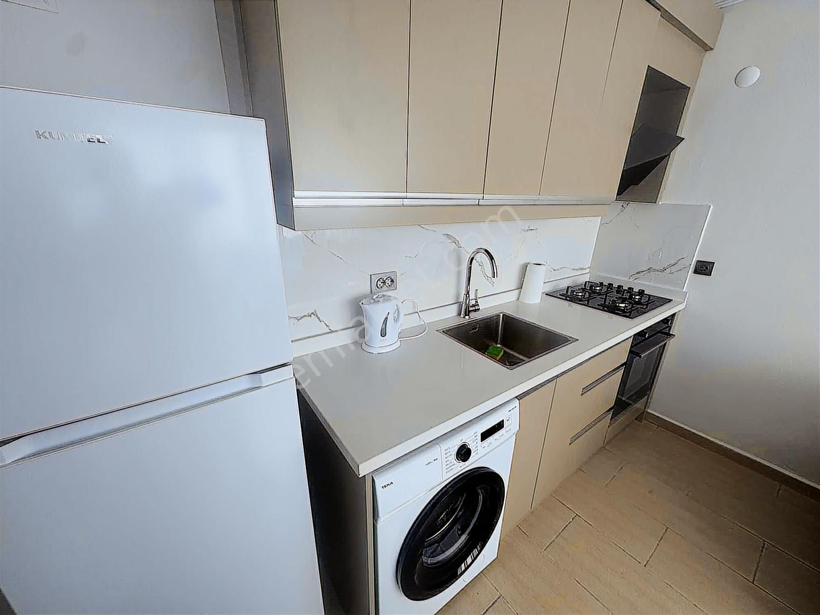 A K Mutludan Kültürde Sıfır Eşyalı Modern 1+1 Daire - Görsel 18