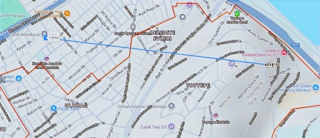 0554 8000 522 Samsun Canik Kupon Deniz Manzaralı Satılık Arsa - Görsel 23