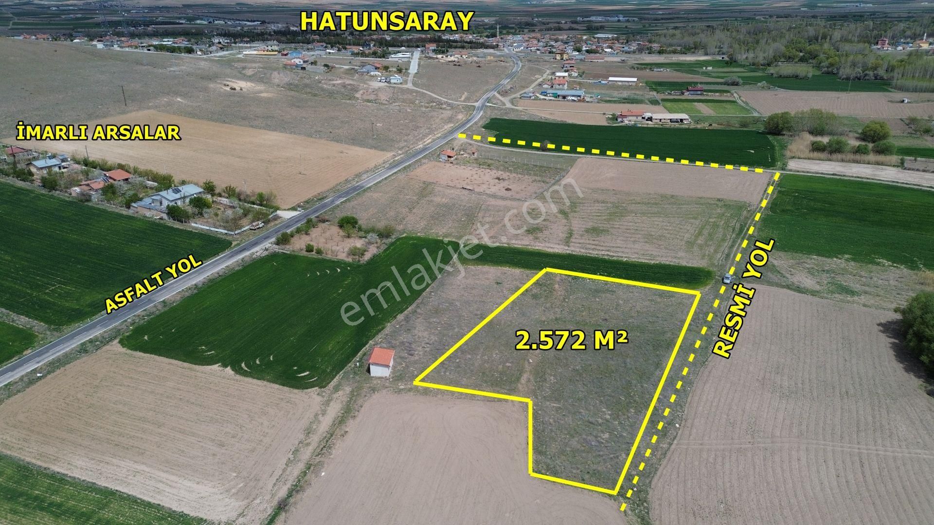 Konya / Meram / Hatunsaray Mahallesinde 2.572 M² Müstakil Tapulu Tarla - Görsel 6