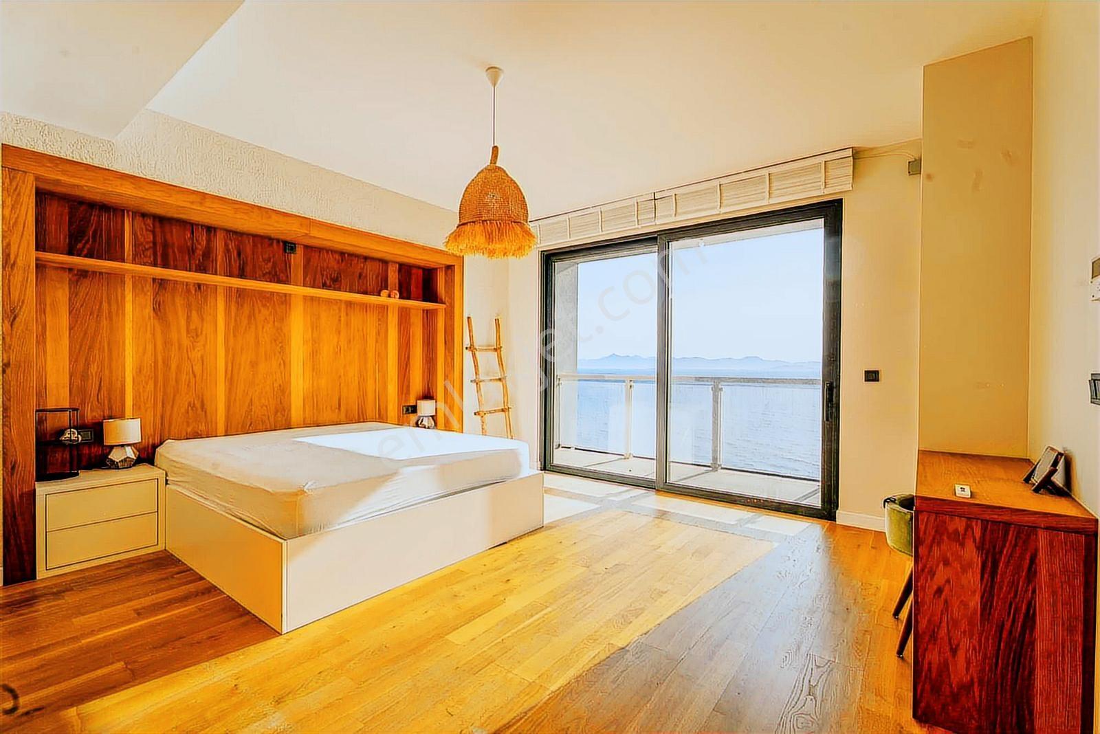 Bodrum Gümüşlük Plajlı Sitede Kiralık Deniz Manzaralı Flat Daire - Görsel 11