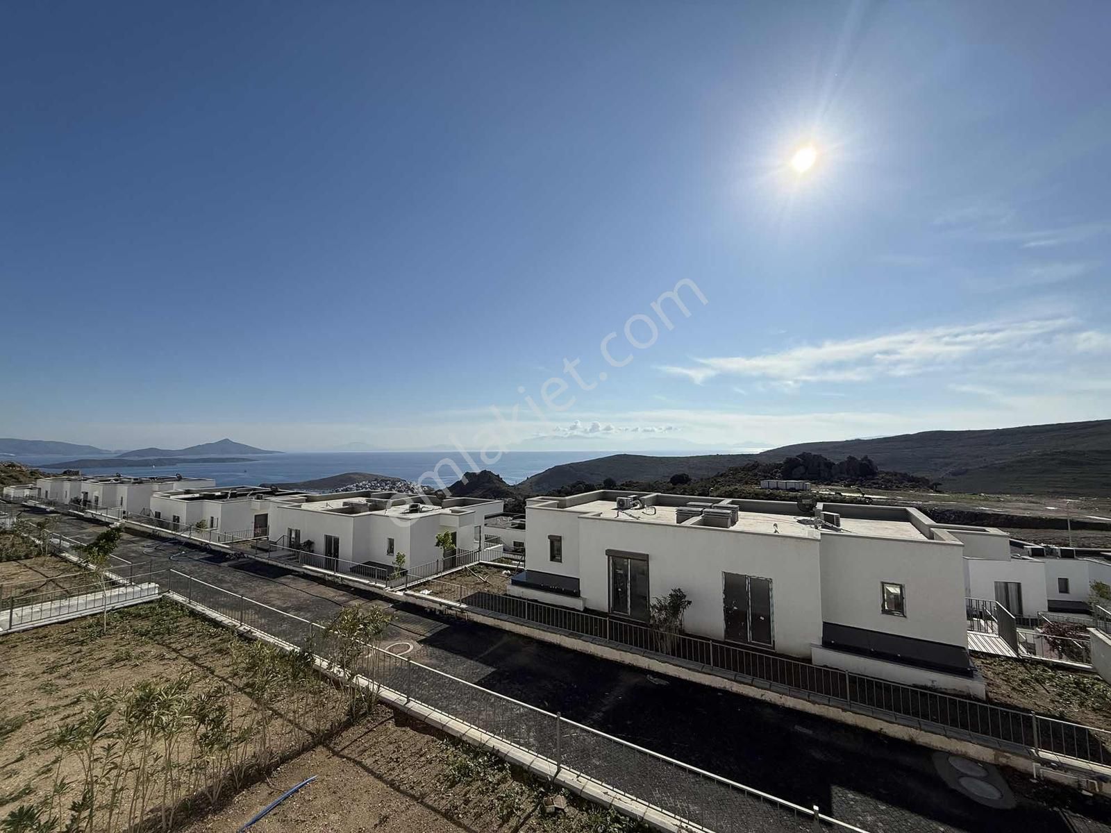 Bodrum Bağla Satılık Sıfır Deniz Manzaralı Daire - Görsel 23