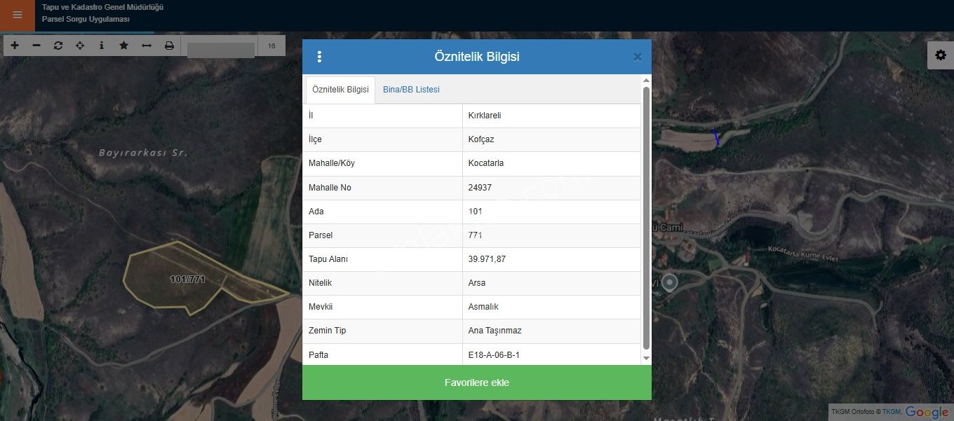 Kırklareli Kofçazda Hakanlar İnşaattan Satılık İmarlı Arsa - Görsel 2