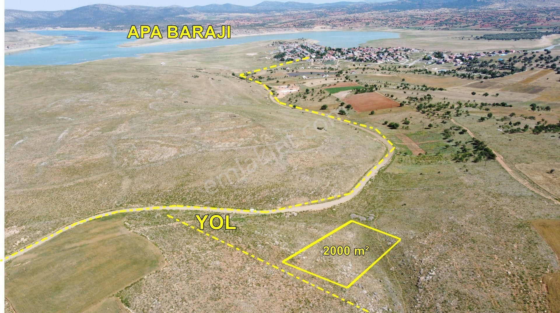 Konya / Çumra / Apasaraycık 2.000 M² Baraja Yakın Tek Tapu Tarla - Görsel 6