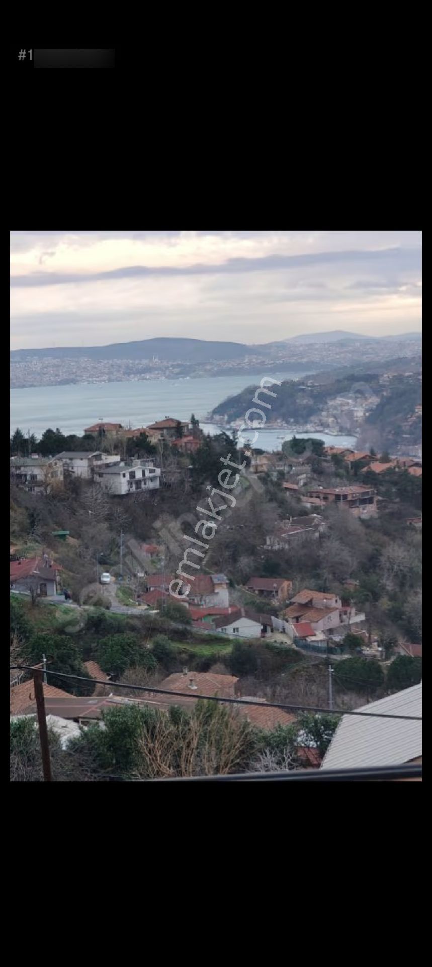 Panoramik Boğaz Manzaralı Satılık Müstakil Ev