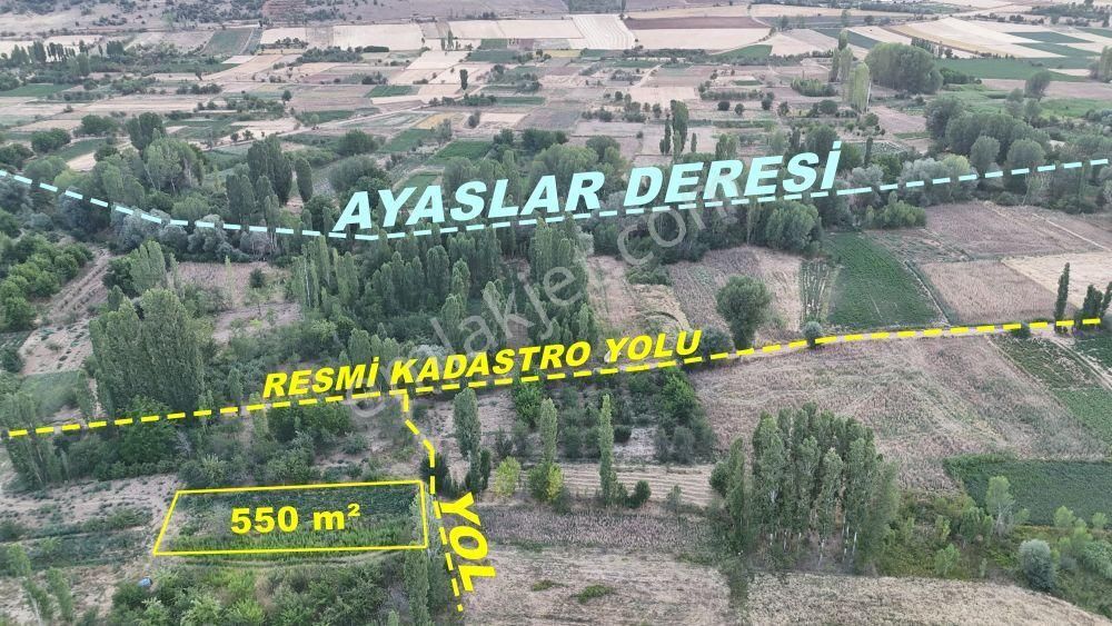 Konya / Doğanhisar / Zafer Mahallesinde 550 M² Müstakil Tapulu Tarla