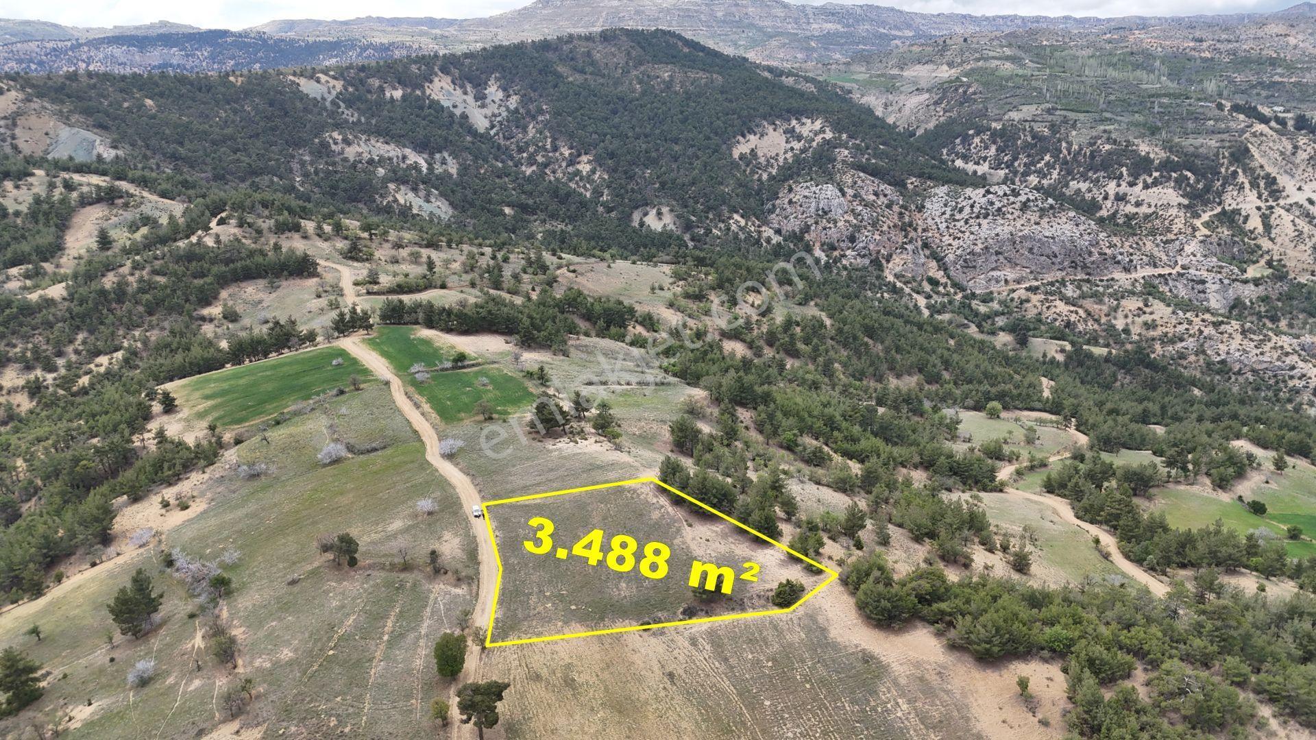 Karaman / Başyayla / Üzümlü Mahallesinde 3.488 M² Müstakil Tapulu Tarla