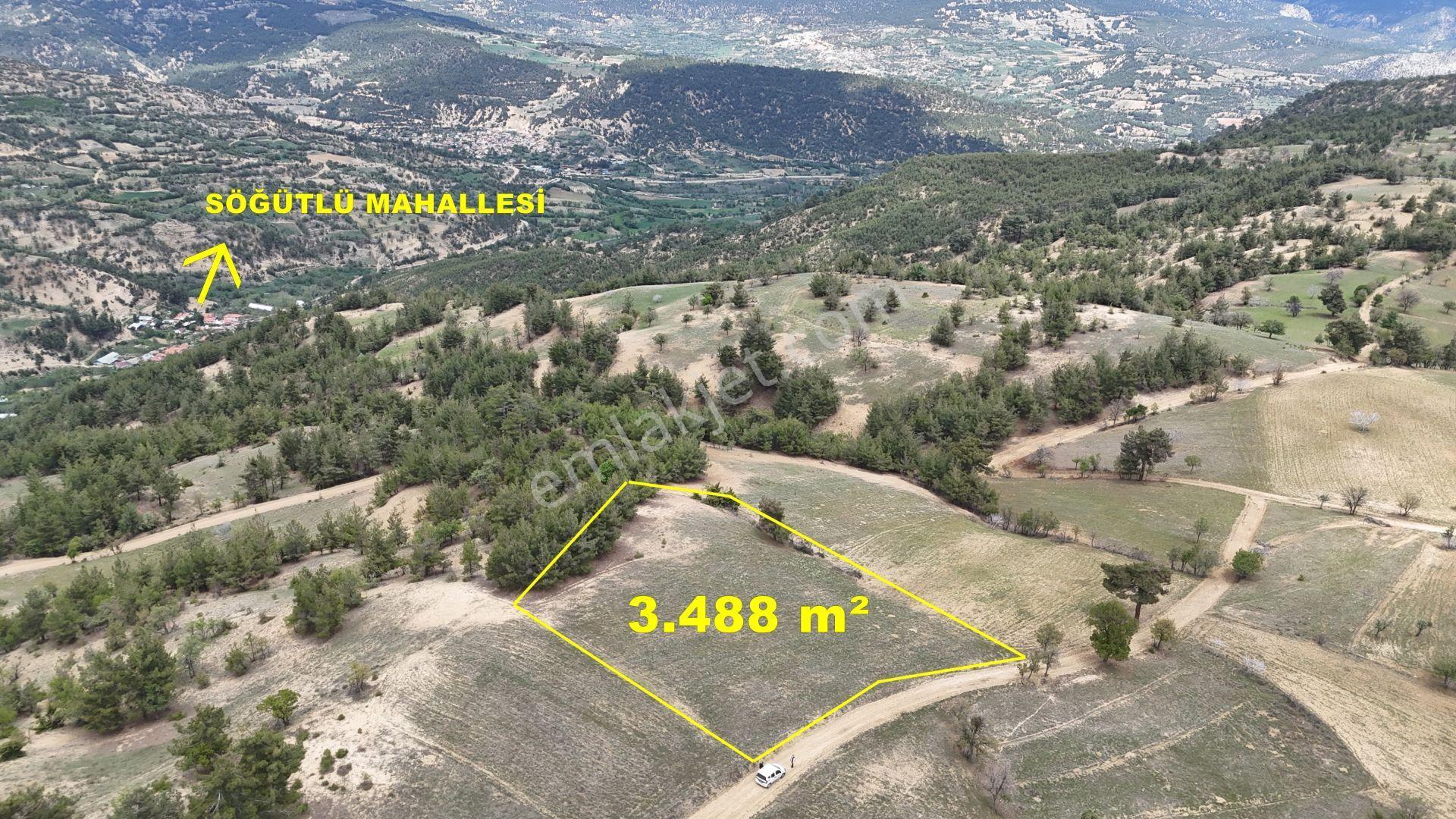 Karaman / Başyayla / Üzümlü Mahallesinde 3.488 M² Müstakil Tapulu Tarla - Görsel 3