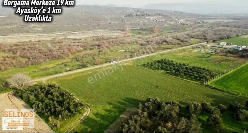 Bergama Ayasköy Mahallesinde 4838 M2 Yolu Olan Arazi - Görsel 13