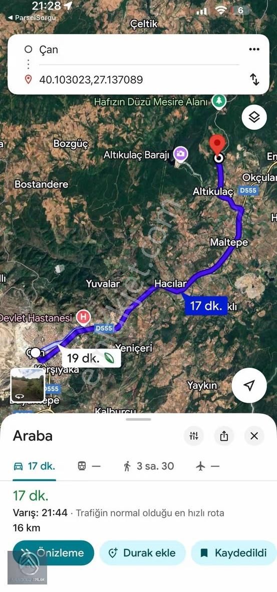 Çan Altıkulaç Köyünde 8335 M2 - Görsel 2