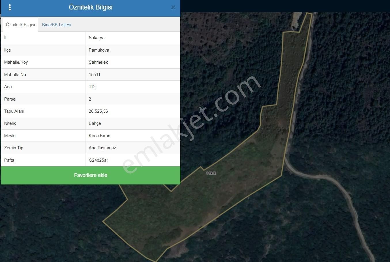 Alp Gayrimenkulden Sakarya, Pamukova'da Satılık Bahçe - Görsel 8