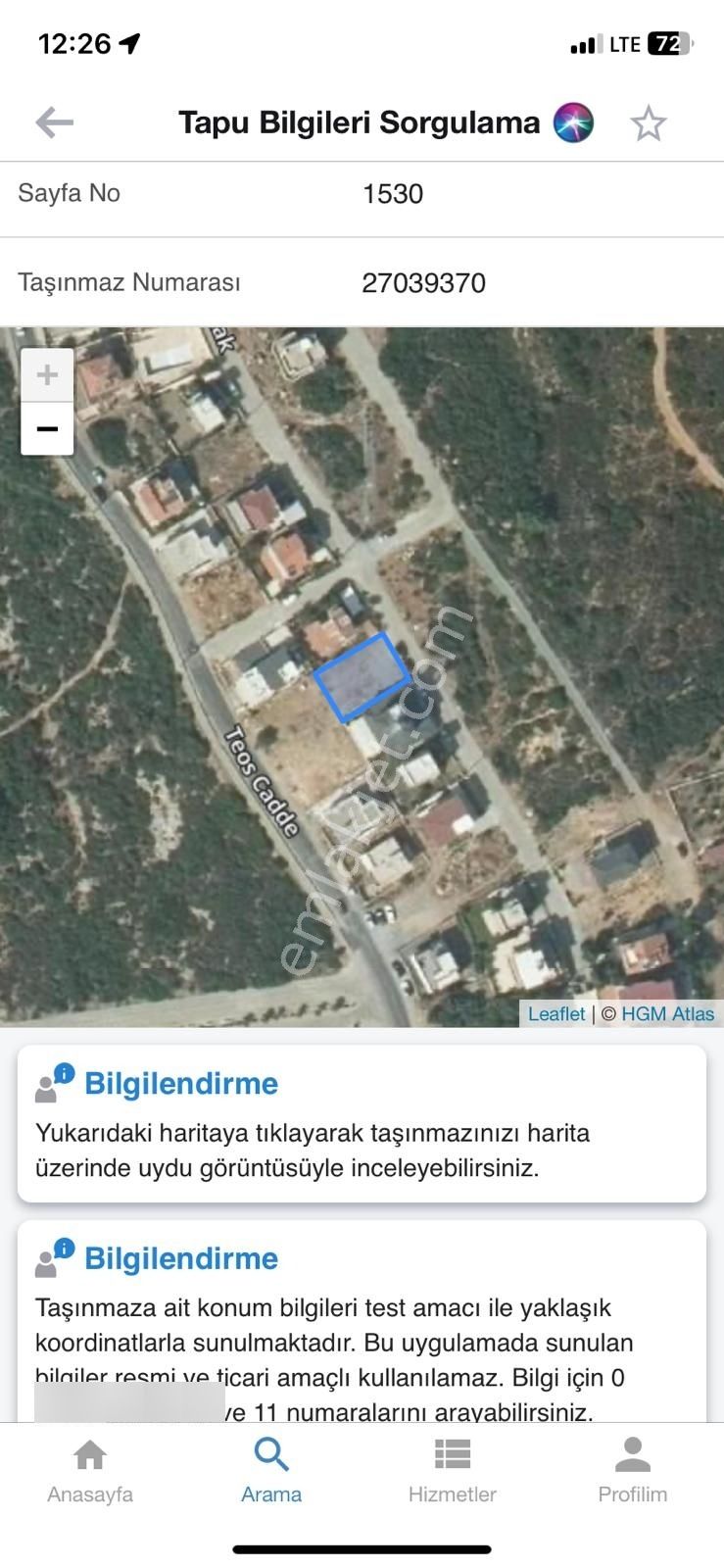 Seferihisar Sığacık'ta Deniz Manzaralı Arsa