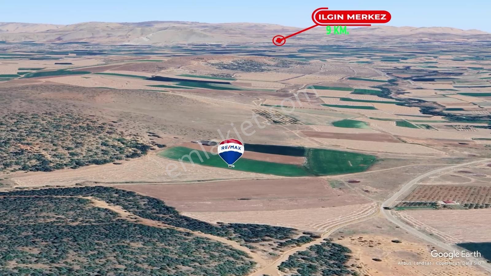 Acil Konya Ilgın Bulcuk Karşıyaka 13.550 M2 Tarla - Görsel 8