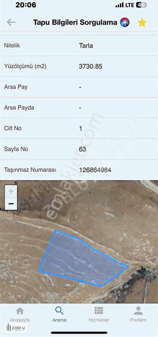 Korkuteli Nebiler Yaylasında Satılık 3730 Metre Satılık Arsa - Görsel 13