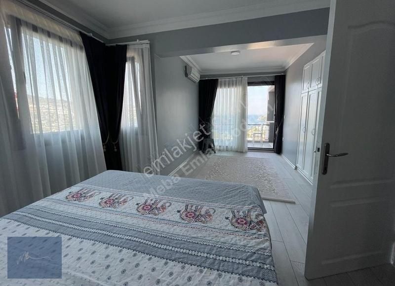 Bodrum Gündoğan Satılık Deniz Manzaralı 6+2 Tripleks Villa - Görsel 17