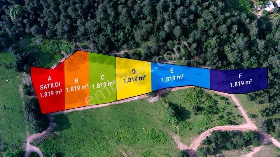 Atlas'da Bir Tarafı Orman Bir Tarafı Yol 1819m² Muhteşem Bahçe - Görsel 3