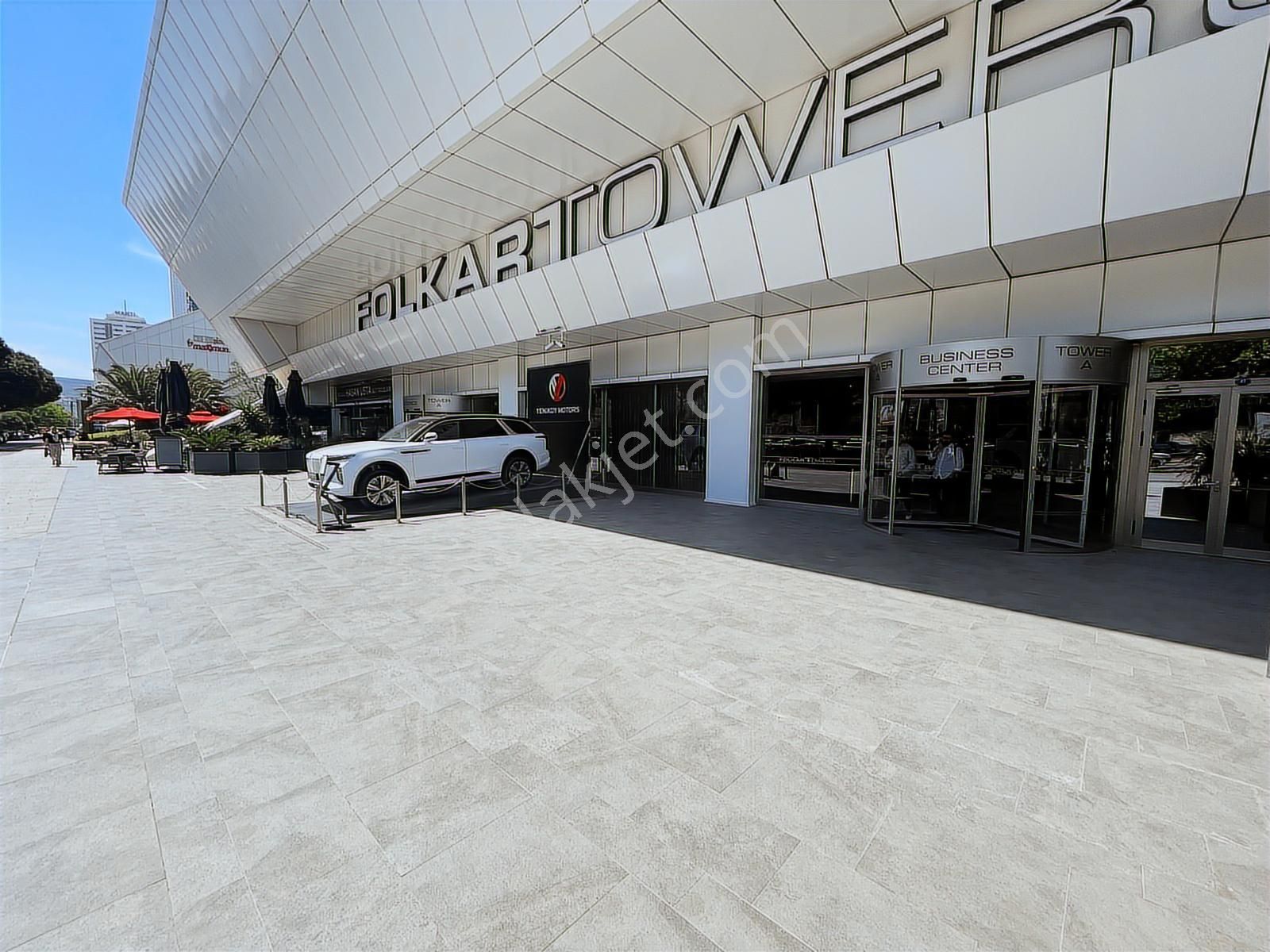 Folkart Towers A Kulede Deniz Tarafında Satılık Prestijli Ofis! - Görsel 24