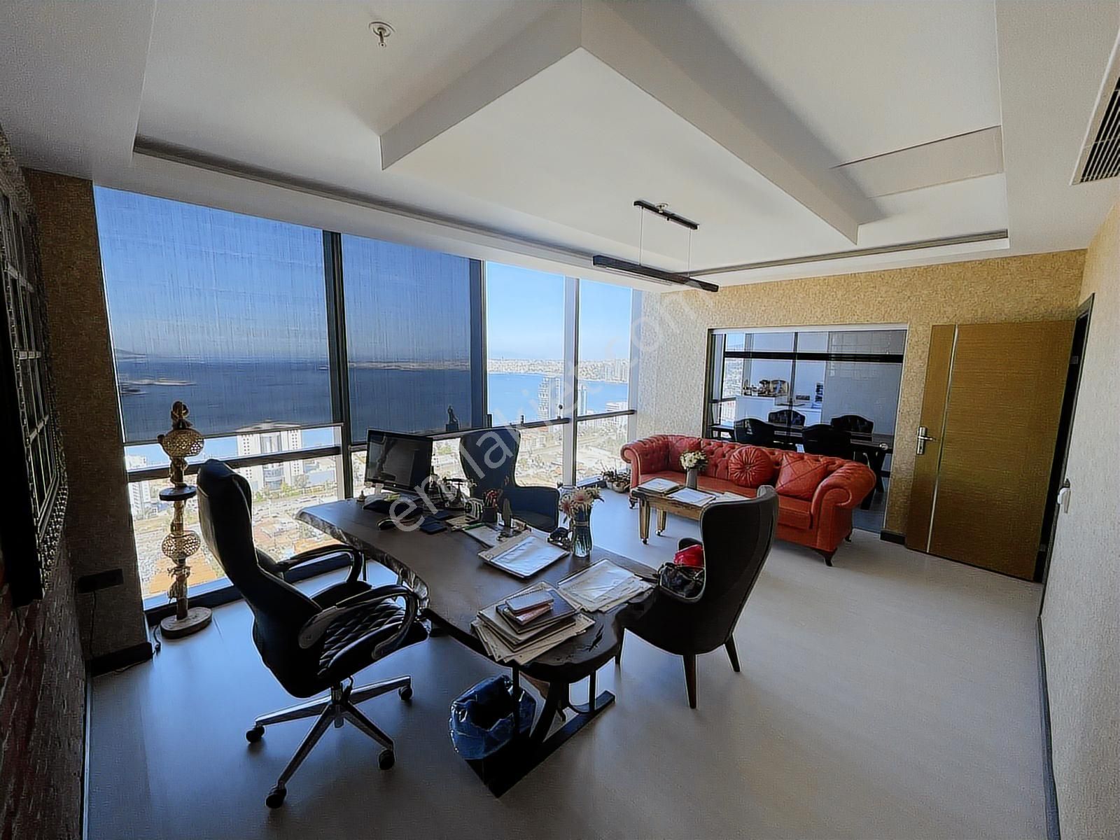 Folkart Towers A Kulede Deniz Tarafında Satılık Prestijli Ofis! - Görsel 9