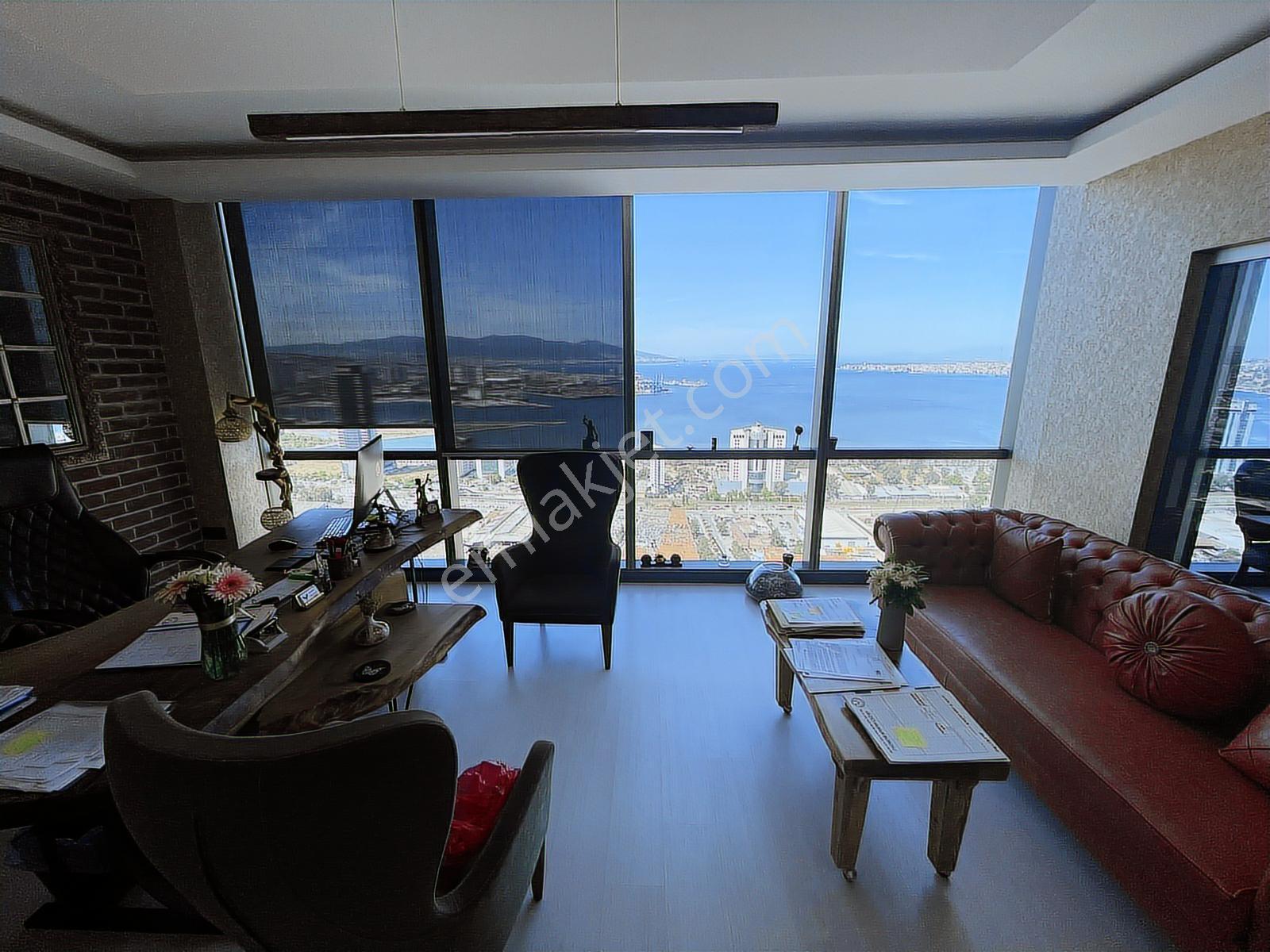 Folkart Towers A Kulede Deniz Tarafında Satılık Prestijli Ofis! - Görsel 3