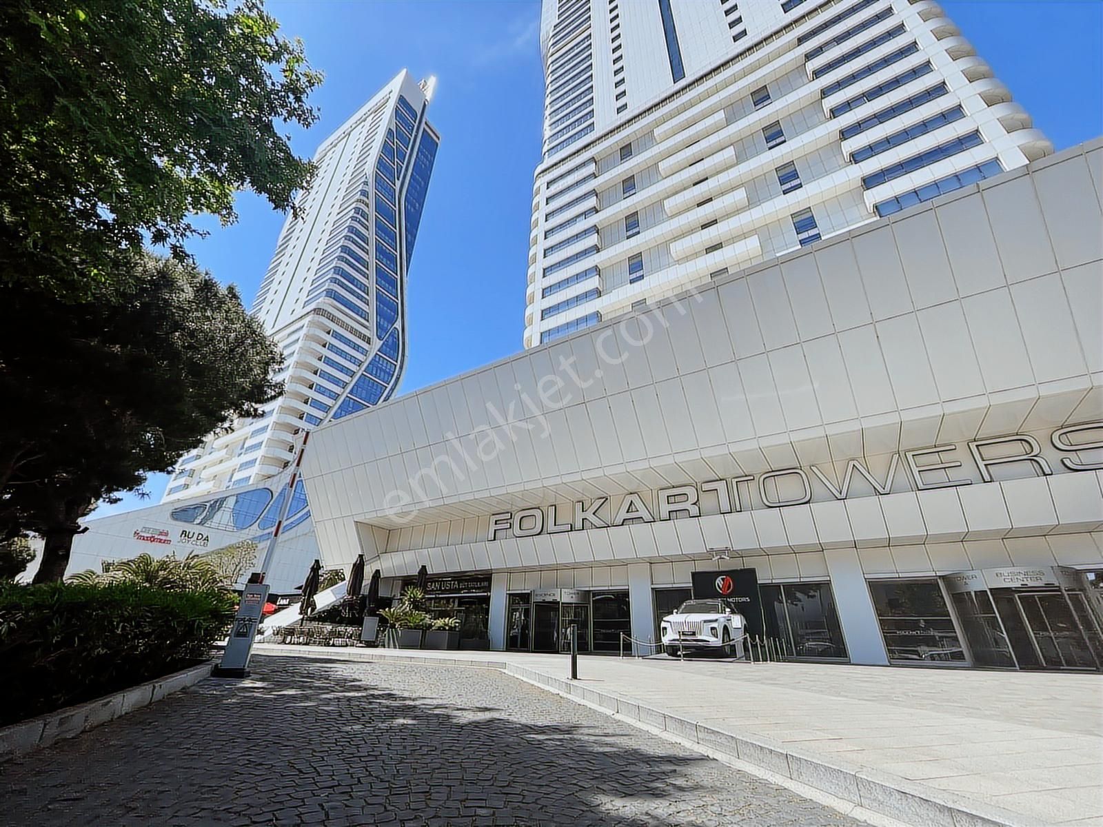 Folkart Towers A Kulede Deniz Tarafında Satılık Prestijli Ofis! - Görsel 34