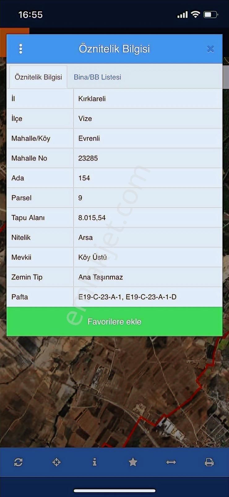 Alban'dan Fırsat Arsa Vize Evrenli'de 250m2 İmarlı Arsa !!! - Görsel 3